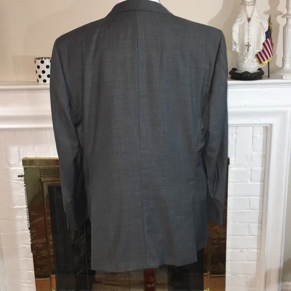 BURBERRY LONDON 2Button Suit 44R Wool Blazer Pants - Picture 3 of 8